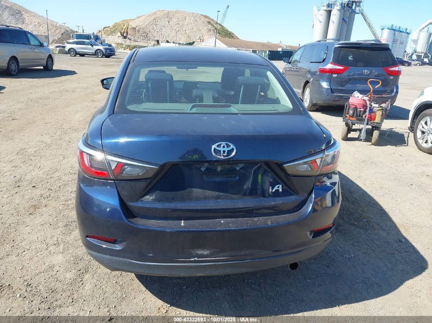 2017 Toyota Yaris Ia VIN: 3MYDLBYV2HY168620 Lot: 43322593
