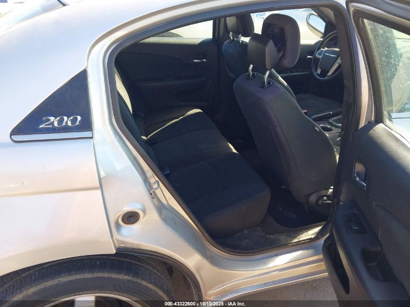 2012 Chrysler 200 Touring VIN: 1C3CCBBBXCN205058 Lot: 43322600