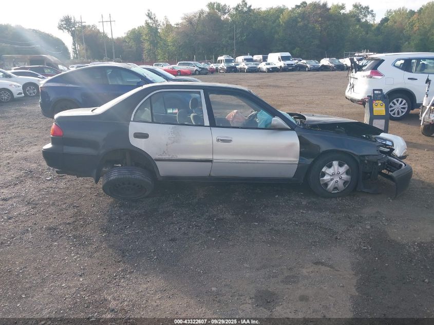 1999 Toyota Corolla Ce VIN: 2T1BR12E3XC206927 Lot: 43322607