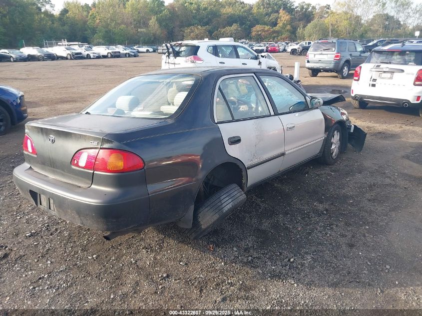 1999 Toyota Corolla Ce VIN: 2T1BR12E3XC206927 Lot: 43322607