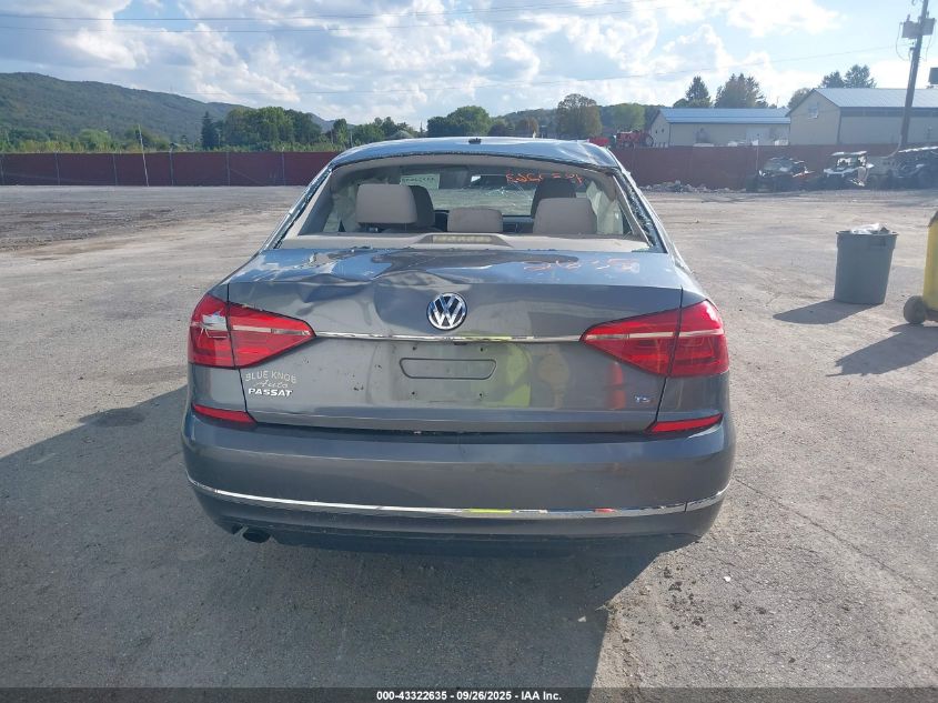 2016 Volkswagen Passat 1.8T S VIN: 1VWAT7A34GC047597 Lot: 43322635