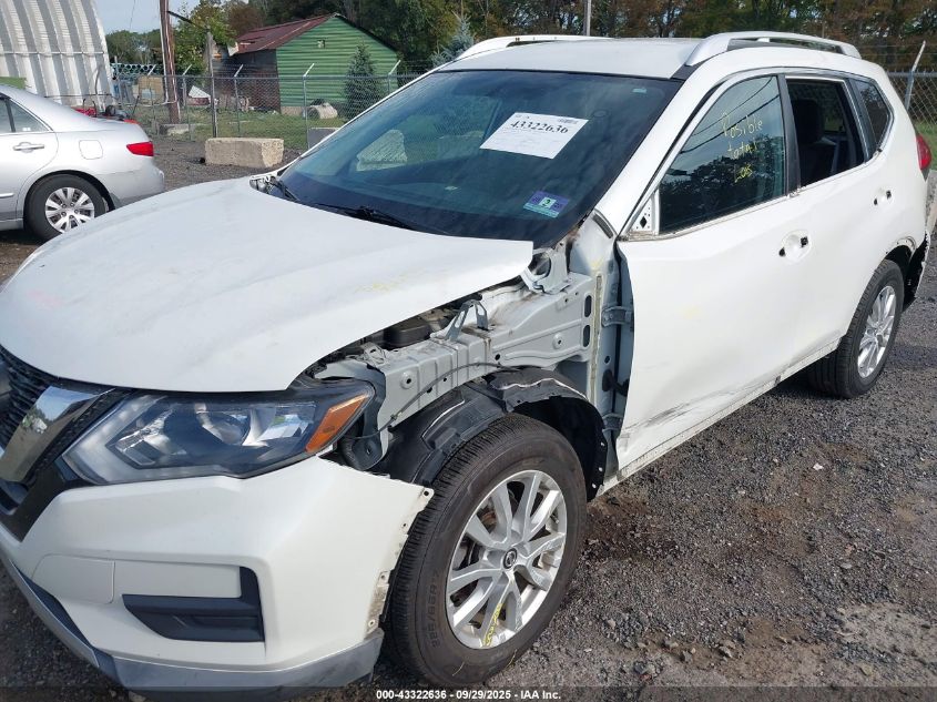 2017 Nissan Rogue Sv VIN: KNMAT2MV2HP558545 Lot: 43322636