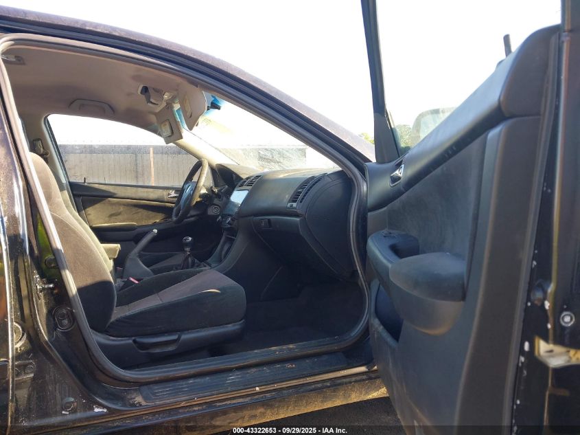 2004 Honda Accord 2.4 Lx VIN: 1HGCM55314A135104 Lot: 43322653