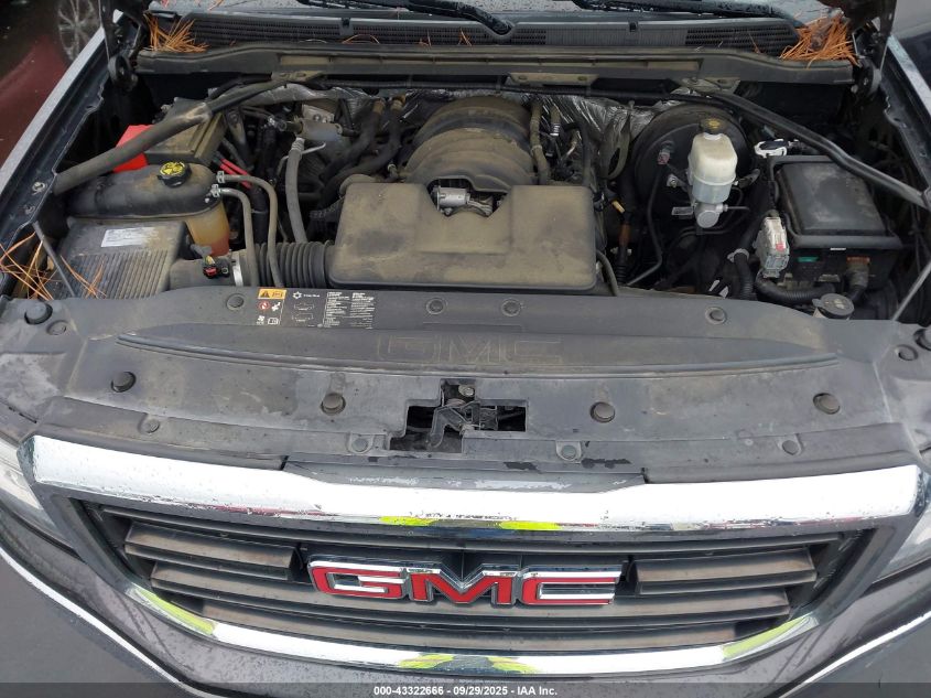 2016 GMC Sierra 1500 VIN: 1GTR1LEH3GZ318740 Lot: 43322666