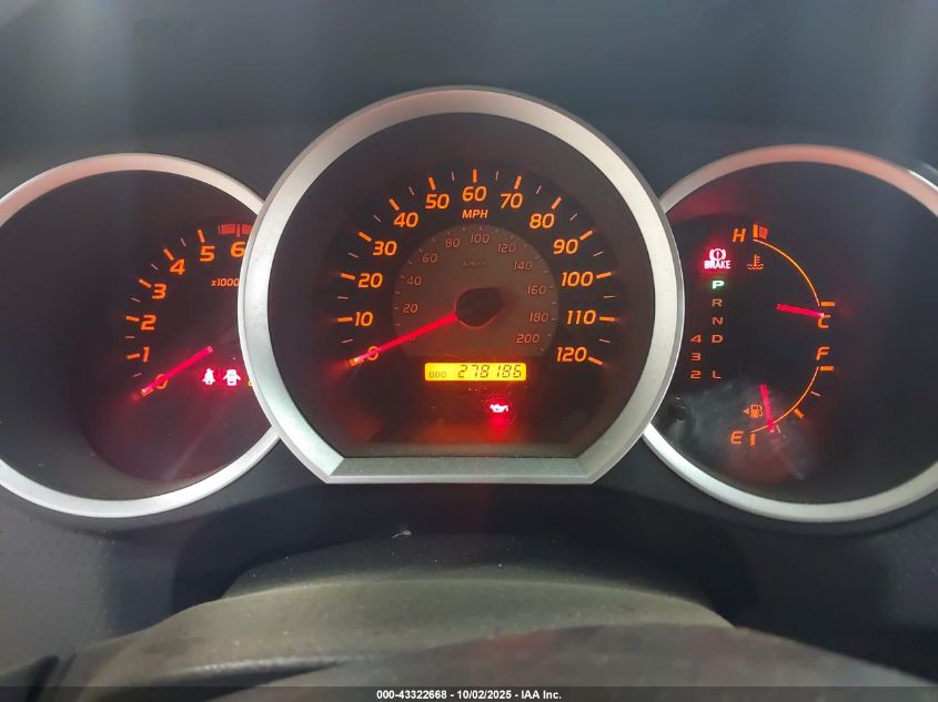 2008 Toyota Tacoma Base V6 VIN: 5TEMU52N58Z571751 Lot: 43322668