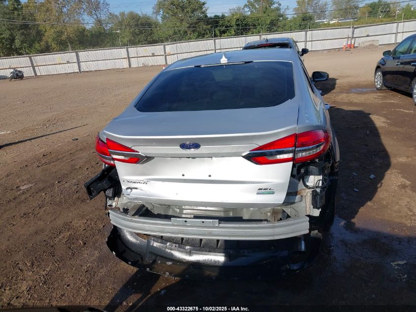 2019 Ford Fusion Sel VIN: 3FA6P0CDXKR224745 Lot: 43322675