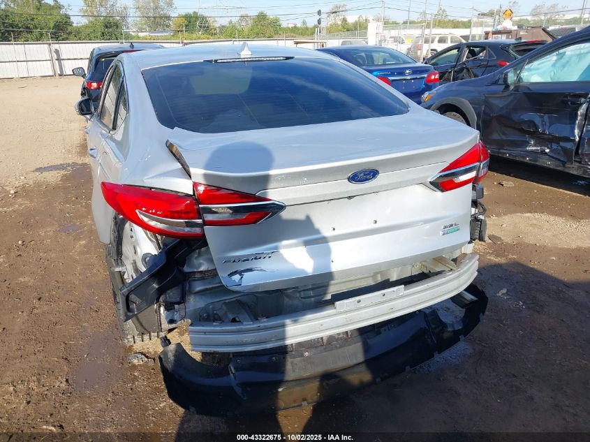 2019 Ford Fusion Sel VIN: 3FA6P0CDXKR224745 Lot: 43322675