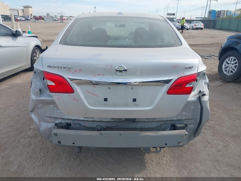 2019 Nissan Sentra Sv VIN: 3N1AB7AP9KY391597 Lot: 43322693