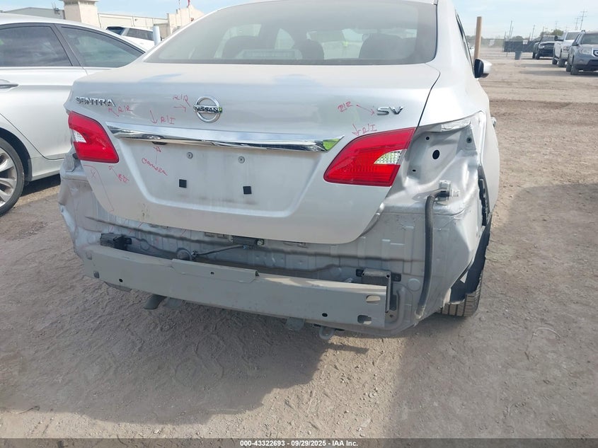 2019 Nissan Sentra Sv VIN: 3N1AB7AP9KY391597 Lot: 43322693