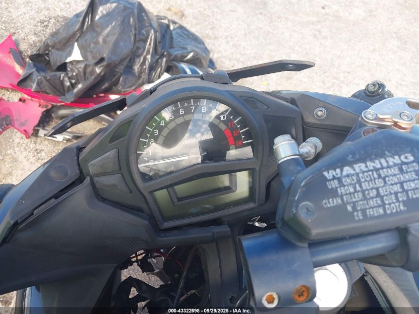 2012 Kawasaki Ex650 Ec VIN: JKAEXEE14CDA04367 Lot: 43322698