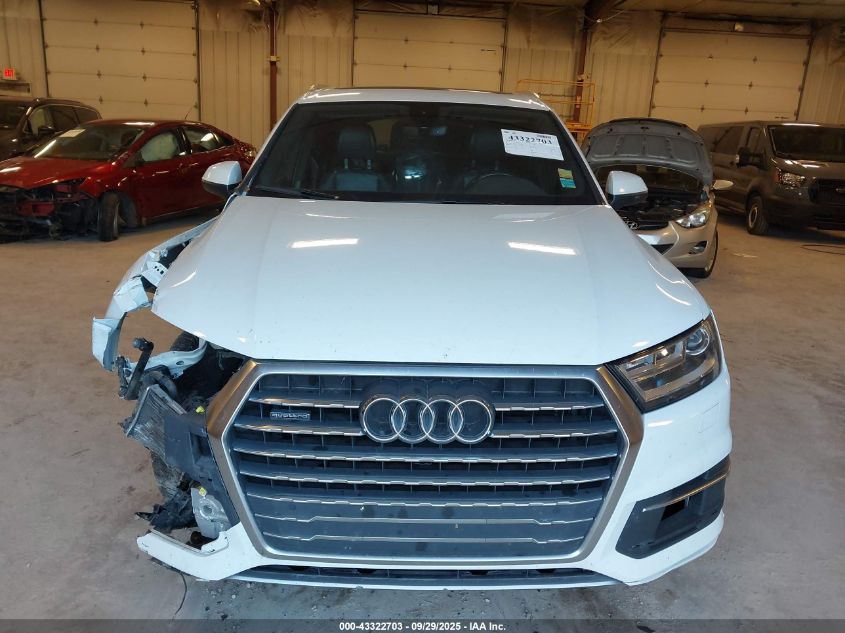 2017 Audi Q7 3.0T Premium VIN: WA1AAAF75HD014356 Lot: 43322703