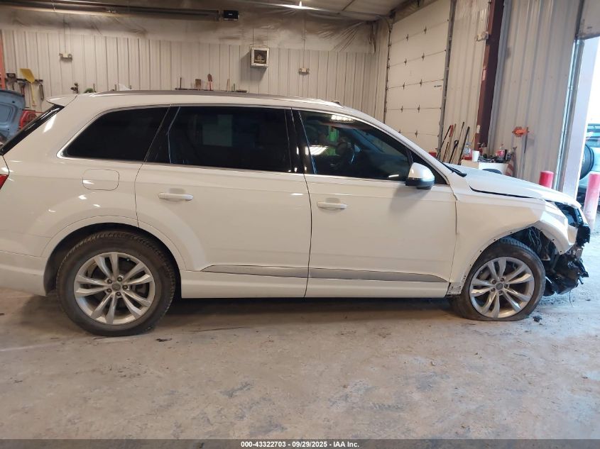 2017 Audi Q7 3.0T Premium VIN: WA1AAAF75HD014356 Lot: 43322703