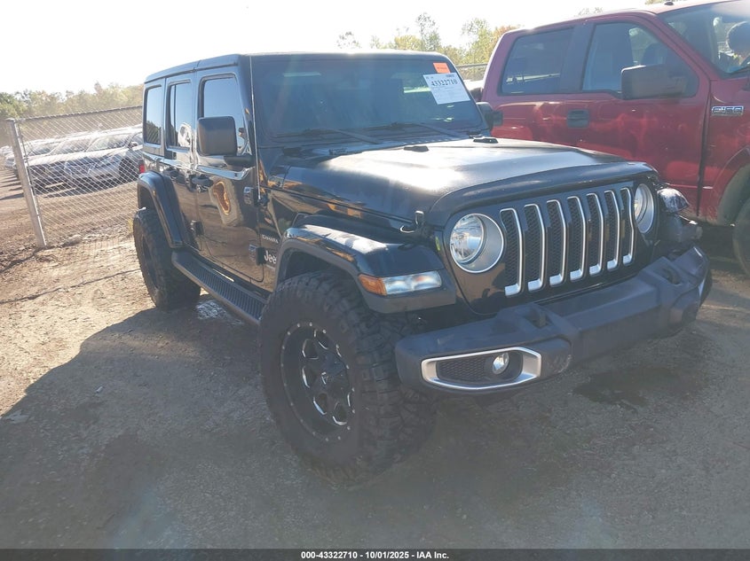 2018 JEEP WRANGLER UNLIMITED SAHARA 4X4 - 1C4HJXEG0JW201605