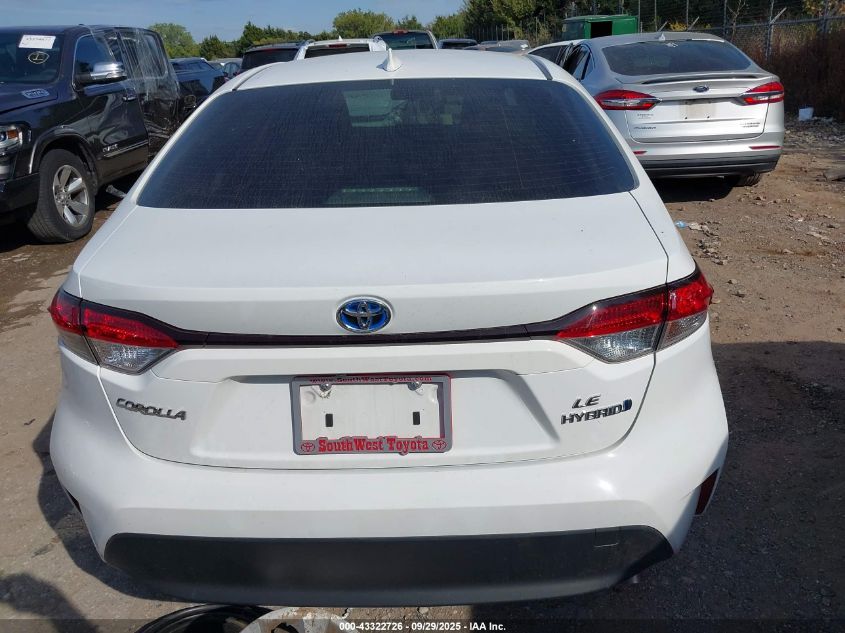 2024 Toyota Corolla Hybrid Le VIN: JTDBCMFE1R3030498 Lot: 43322726