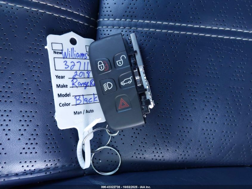 2018 Land Rover Range Rover Velar R-Dynamic Hse/First Ed VIN: SALYM2RV6JA760178 Lot: 43322738