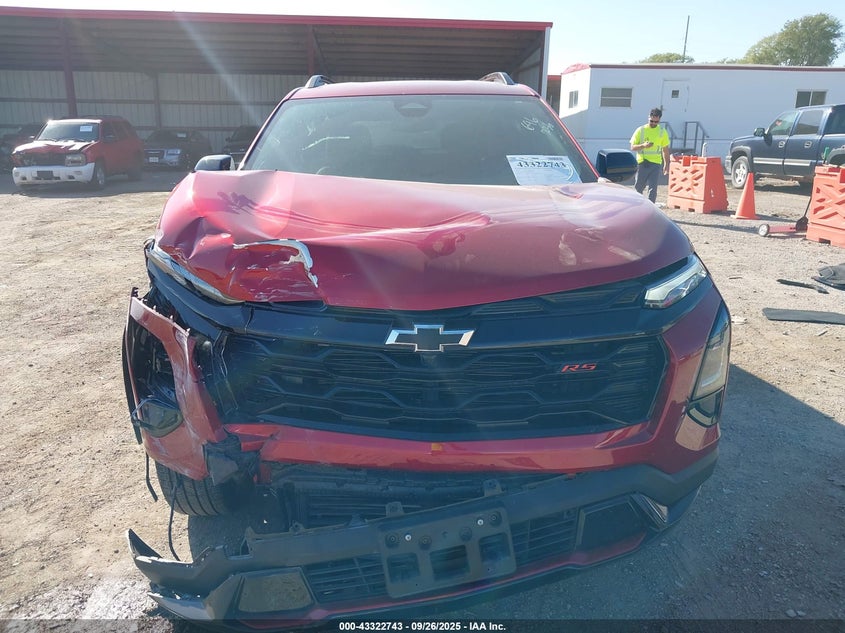 2025 Chevrolet Equinox Awd Rs VIN: 3GNAXTEG2SL305679 Lot: 43322743