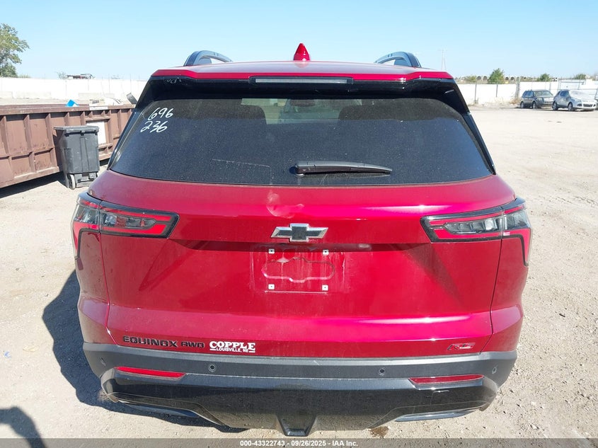 2025 Chevrolet Equinox Awd Rs VIN: 3GNAXTEG2SL305679 Lot: 43322743