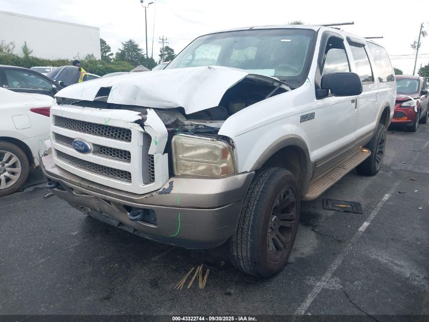 2000 Ford Excursion Limited VIN: 1FMNU43S1YEB40342 Lot: 43322744