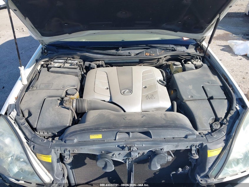 2003 Lexus Ls 430 VIN: JTHBN30F730101846 Lot: 43322781