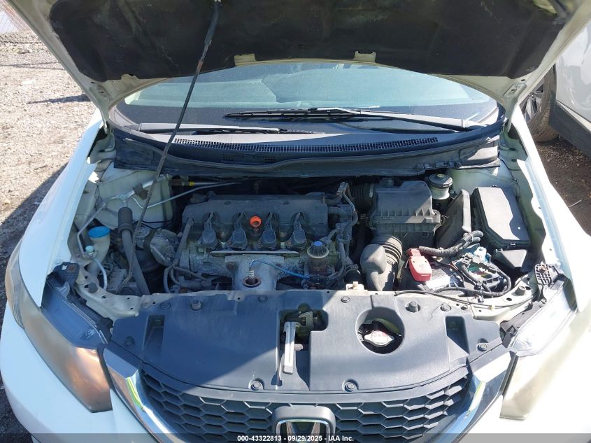 2013 Honda Civic Lx VIN: 2HGFB2F54DH579810 Lot: 43322813