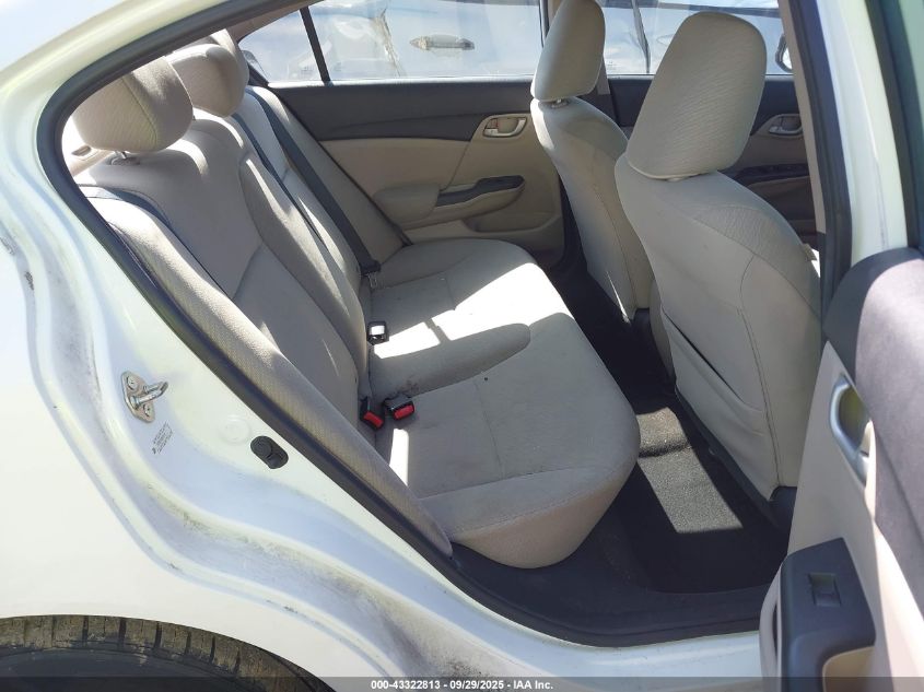 2013 Honda Civic Lx VIN: 2HGFB2F54DH579810 Lot: 43322813