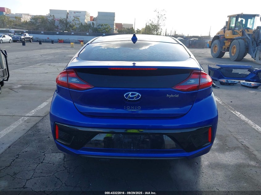 2019 HYUNDAI IONIQ HYBRID SEL - KMHC75LC0KU127706