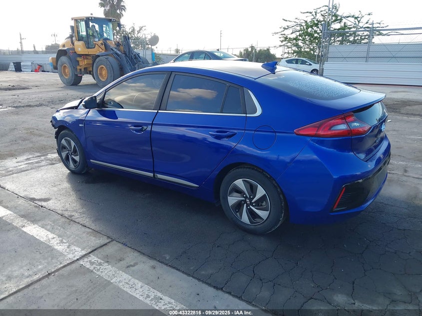 2019 HYUNDAI IONIQ HYBRID SEL - KMHC75LC0KU127706