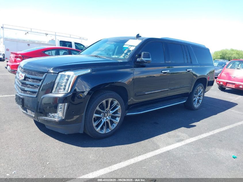 2020 Cadillac Escalade Esv 4Wd Premium Luxury VIN: 1GYS4JKJ3LR211390 Lot: 43322829