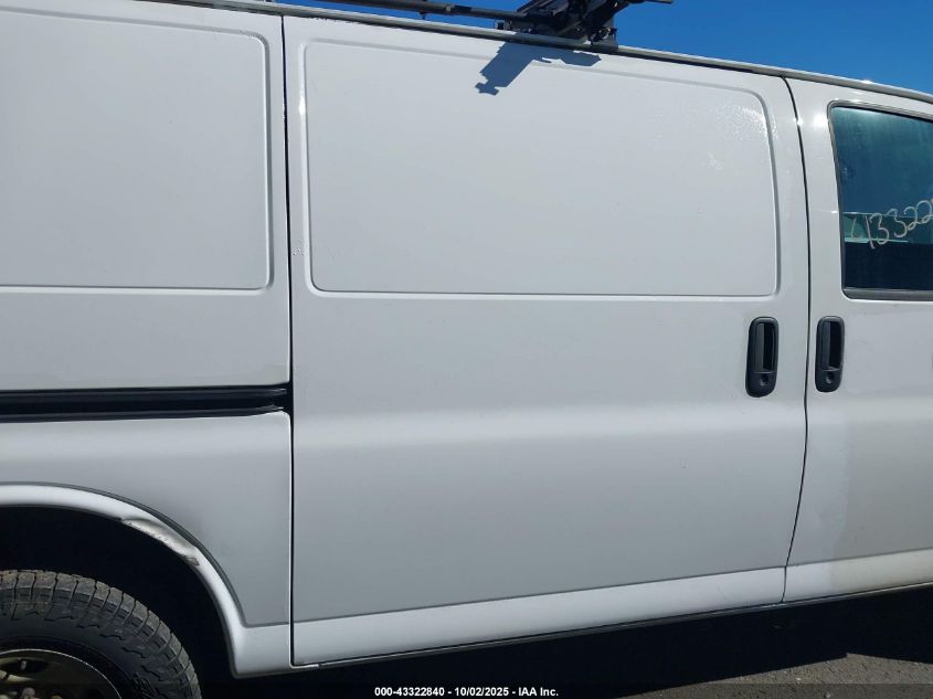 2016 Chevrolet Express 2500 Work Van VIN: 1GCWGAFF1G1296478 Lot: 43322840