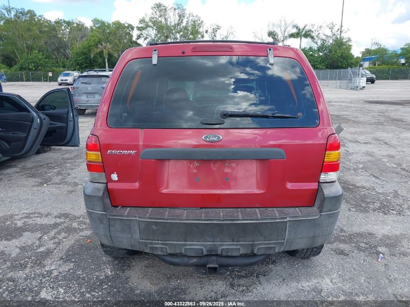 2005 Ford Escape Xls VIN: 1FMYU02Z65KA33188 Lot: 43322863