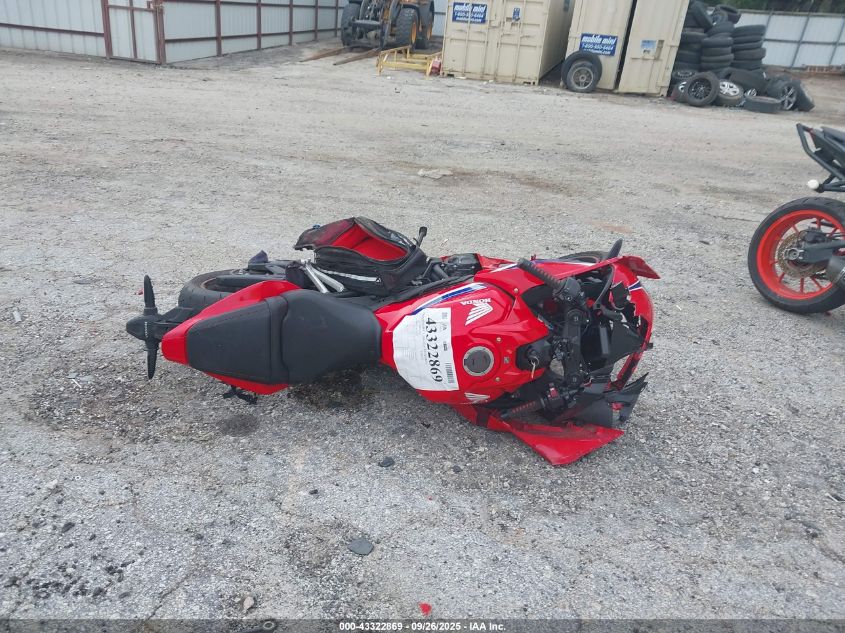 2025 Honda Cbr650 R VIN: MLHRH1551S5100136 Lot: 43322869