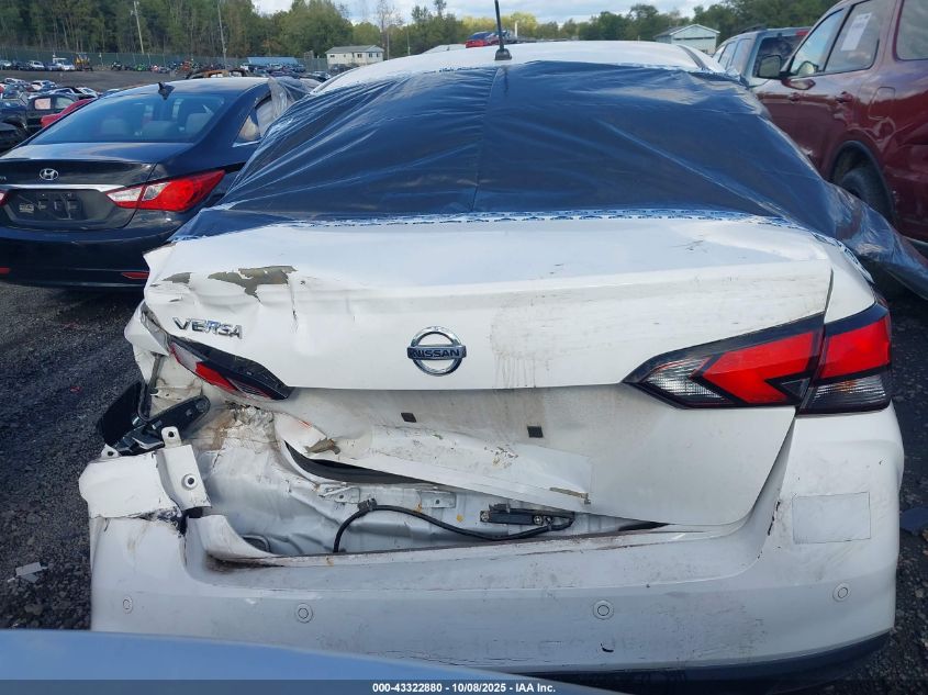 2020 Nissan Versa S Xtronic Cvt VIN: 3N1CN8DV9LL836323 Lot: 43322880