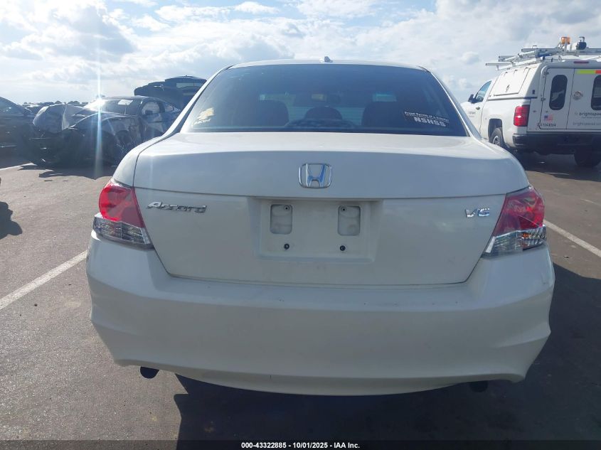 2008 Honda Accord 3.5 Ex-L VIN: 1HGCP36818A027478 Lot: 43322885
