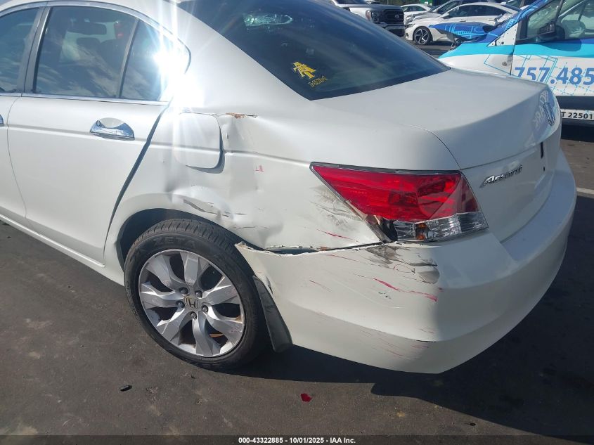 2008 Honda Accord 3.5 Ex-L VIN: 1HGCP36818A027478 Lot: 43322885