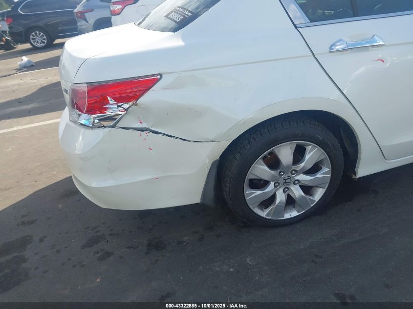 2008 Honda Accord 3.5 Ex-L VIN: 1HGCP36818A027478 Lot: 43322885