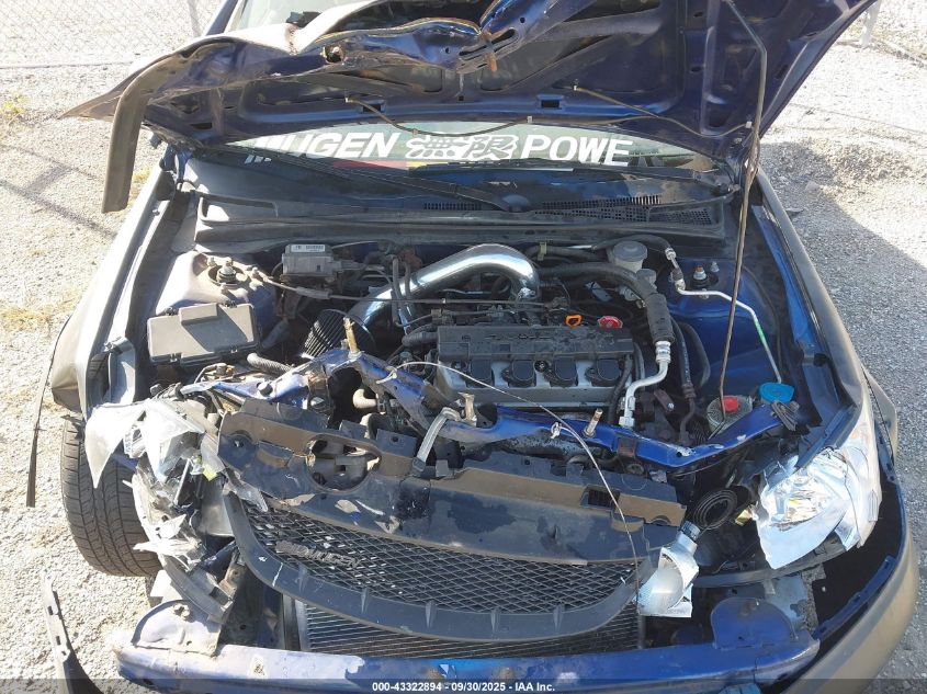 2004 Honda Civic Lx VIN: 1HGEM21594L057156 Lot: 43322894