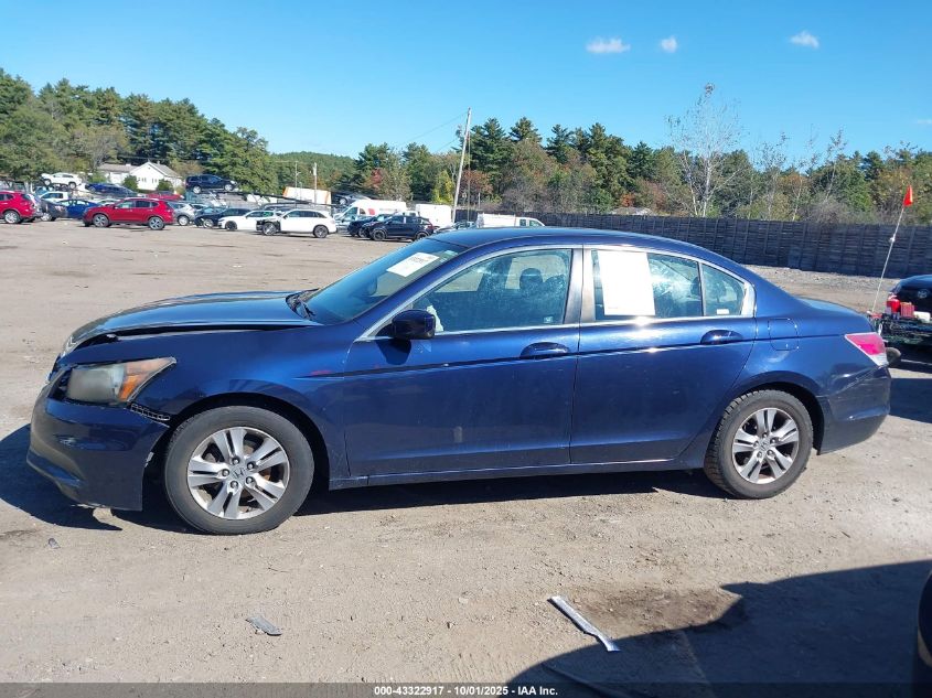 2012 Honda Accord 2.4 Lx-P VIN: 1HGCP2F40CA126261 Lot: 43322917