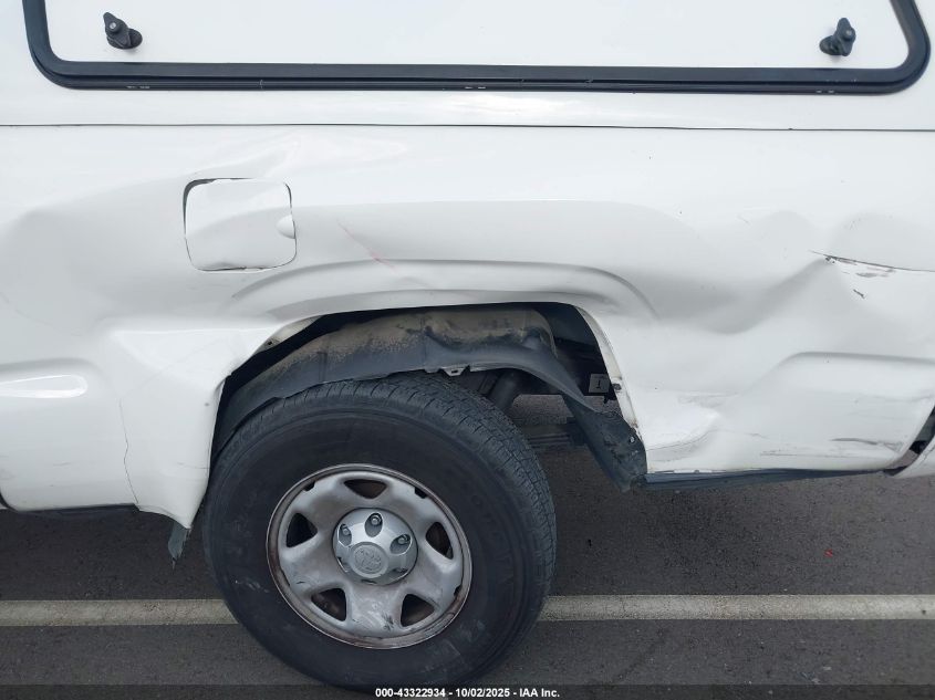 2022 Toyota Tacoma Sr VIN: 3TYRX5GN7NT046581 Lot: 43322934