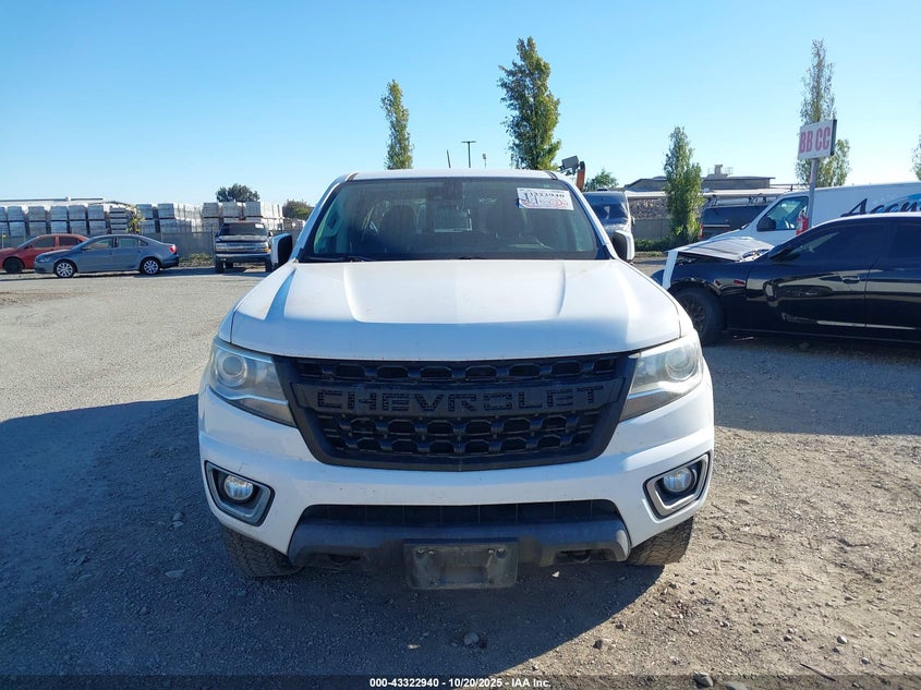 2020 Chevrolet Colorado 4Wd Short Box Z71 VIN: 1GCGTDEN2L1221647 Lot: 43322940