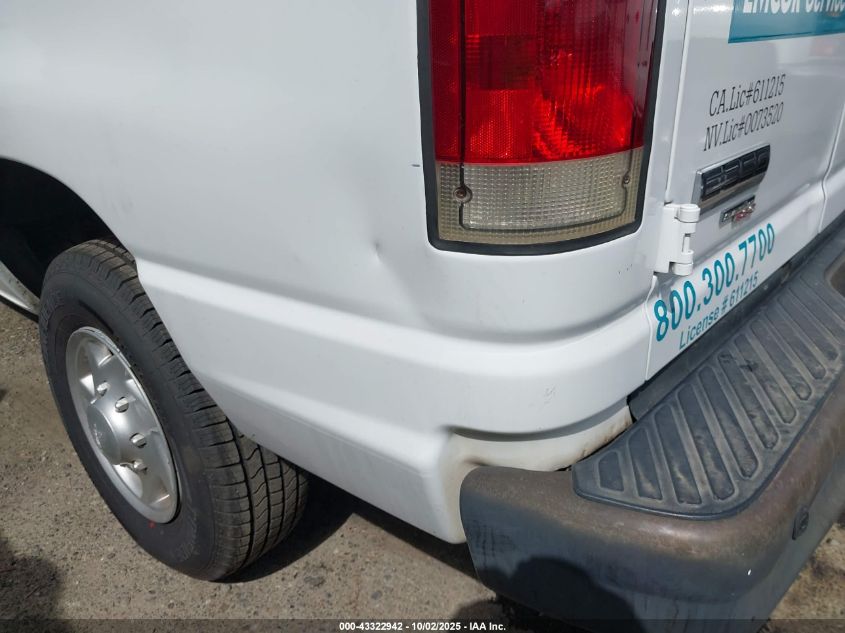 2013 Ford E-350 Super Duty Commercial VIN: 1FTSE3EL0DDA97956 Lot: 43322942