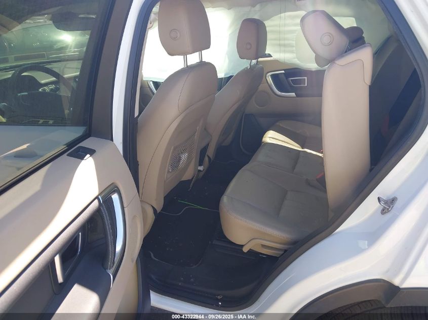 2016 Land Rover Discovery Sport Hse VIN: SALCR2BG7GH564404 Lot: 43322944