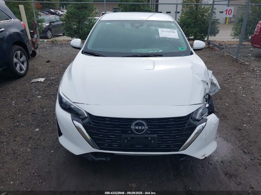 2024 Nissan Sentra S Xtronic Cvt VIN: 3N1AB8BV8RY291147 Lot: 43322948