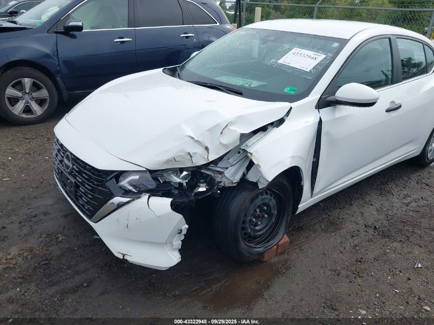 2024 Nissan Sentra S Xtronic Cvt VIN: 3N1AB8BV8RY291147 Lot: 43322948