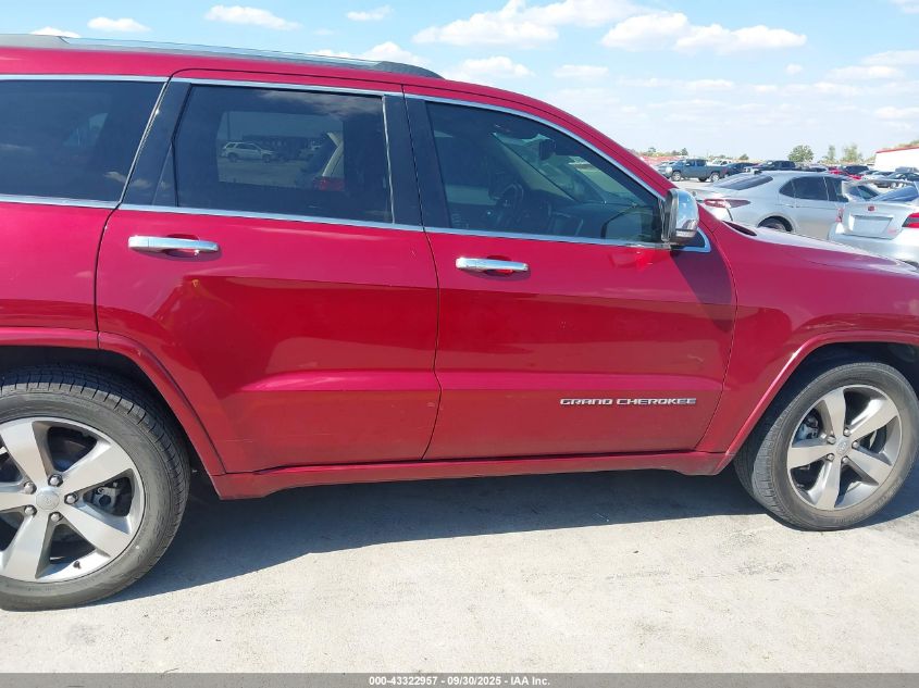 2014 Jeep Grand Cherokee Overland VIN: 1C4RJECM0EC336446 Lot: 43322957