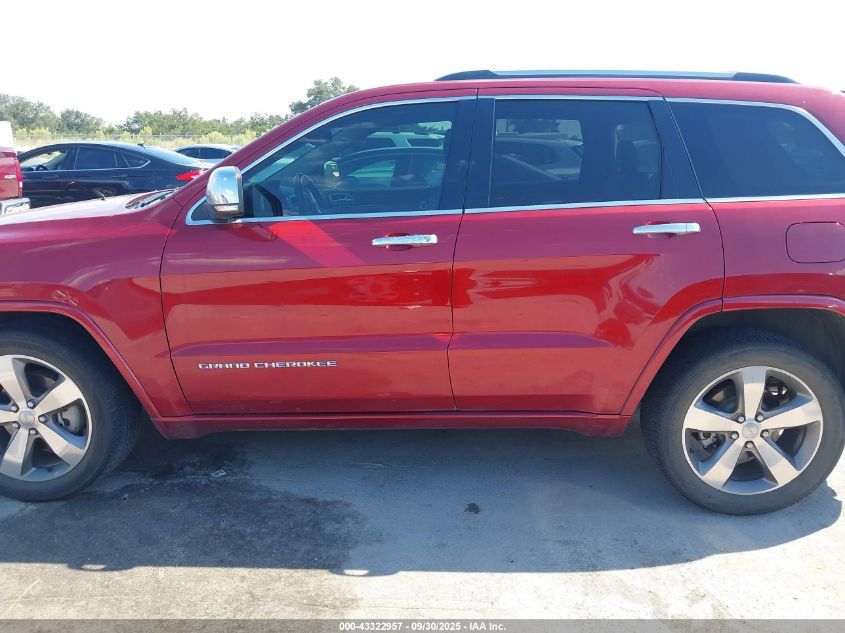 2014 Jeep Grand Cherokee Overland VIN: 1C4RJECM0EC336446 Lot: 43322957