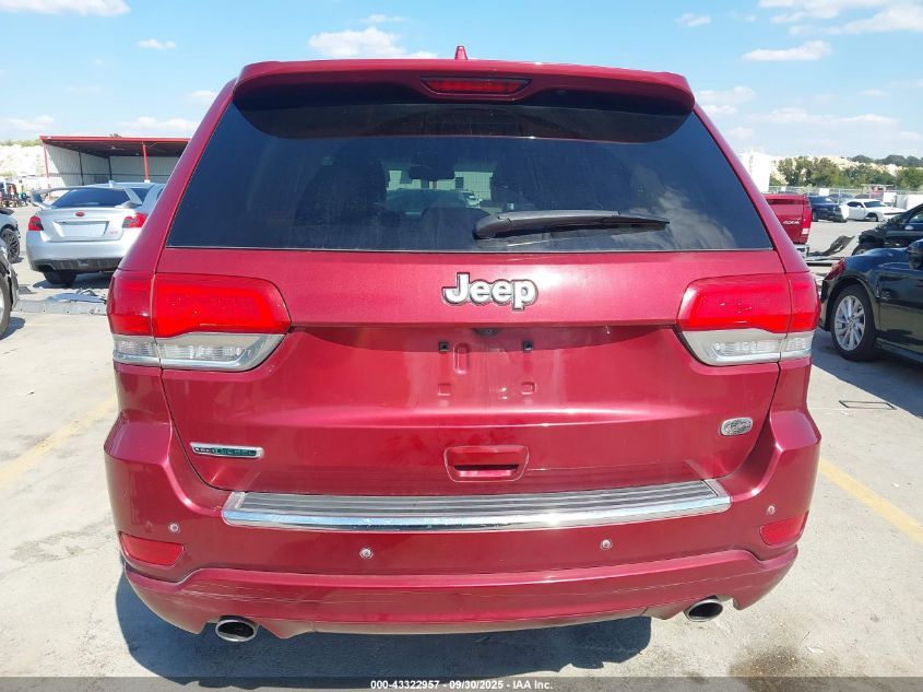 2014 Jeep Grand Cherokee Overland VIN: 1C4RJECM0EC336446 Lot: 43322957