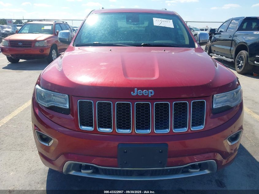 2014 Jeep Grand Cherokee Overland VIN: 1C4RJECM0EC336446 Lot: 43322957