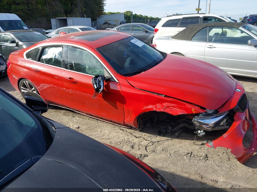 2019 BMW 430I Gran Coupe xDrive VIN: WBA4J3C59KBL09817 Lot: 43322962