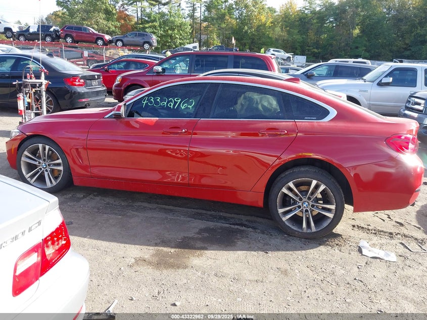 2019 BMW 430I Gran Coupe xDrive VIN: WBA4J3C59KBL09817 Lot: 43322962