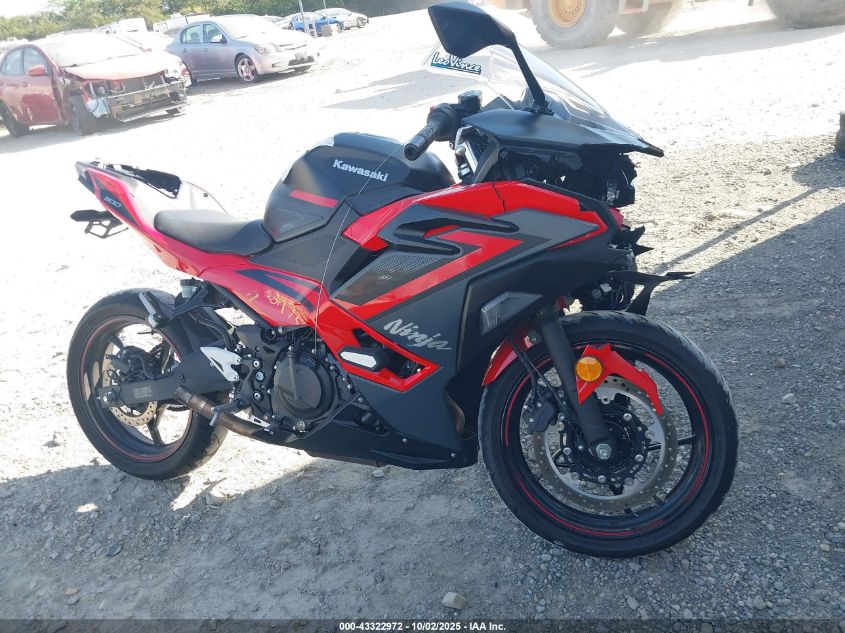 2025 Kawasaki Ex500 A/B VIN: ML5EXGJ1XSDA64279 Lot: 43322972